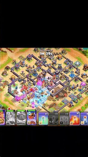 TH18 Warden Fireball Legend League Attack! ⚡👑 #shorts #clashofclans