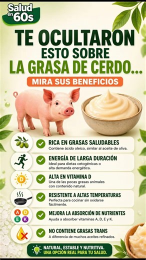 La grasa de cerdo NO es mala 😱 (esto nunca te lo dijeron)