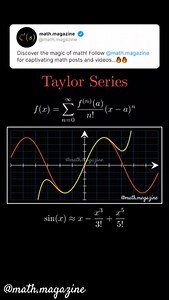3.8K views · 107 reactions | ⬇️ In mathematics, the Taylor series or...
