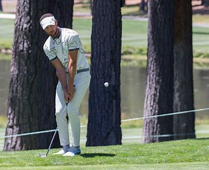 Stephen Curry Hits An Incredible 97-Yard Shot In Golf: "Steph's Range Is Different. Bang Bang"