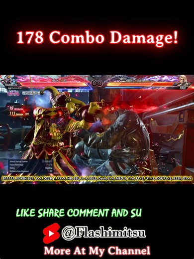 Mastering Yoshimitsu's 178 Combo Damage in Tekken 8