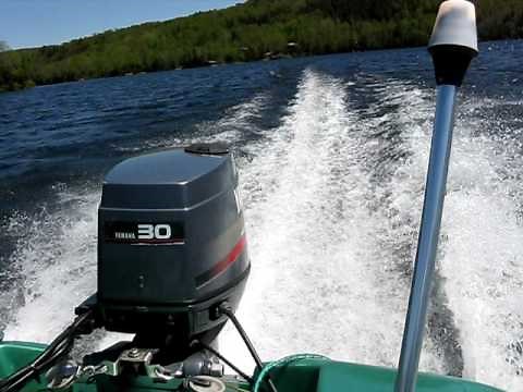 1996 Yamaha 30 hp short shaft 2-stroke outboard motor
