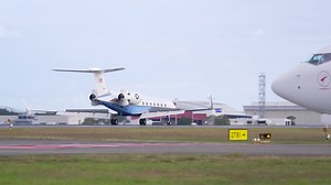 A close-up view of some of our rare 🇺🇸 arrivals overnight at BNE. | Brisbane Airport