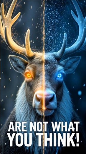 3 CRAZY Reindeer Facts that sound FAKE #shorts