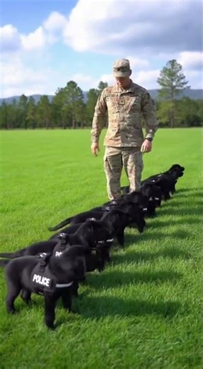 Mastering Coordination: U.S. Military Training For Police K9s
