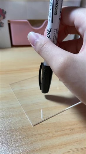 Opening a New Oil Based Sharpie for Glass Painting