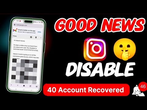 How To Fix Disabled Instagram Account // Disabled Instagram Account Recovery