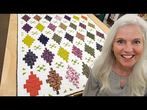 "APPLE JACK" QUILT MAKING AT JORDAN FABRICS!