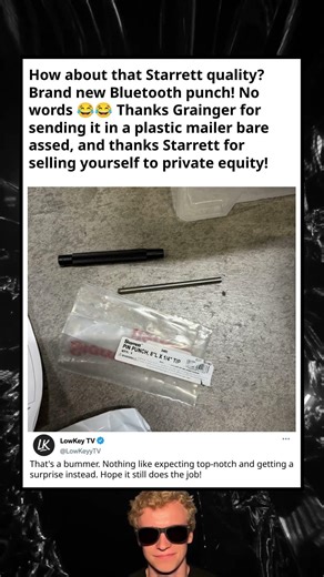 Starrett Punch Unboxing Surprise