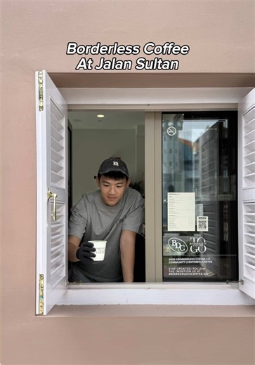 Borderless Coffee: New Takeaway Spot in Jalan Sultan