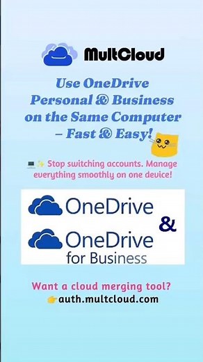 Use OneDrive Personal and Business on Same Computer