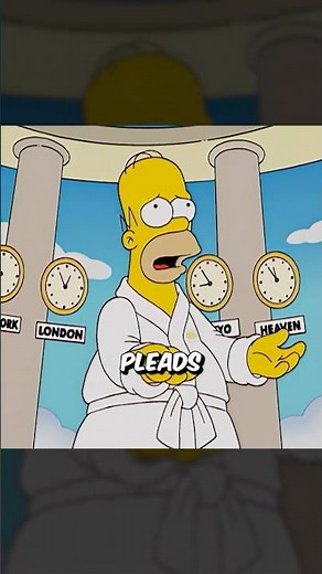 What Happens When Homer Predicts the Apocalypse? #thesimpsons