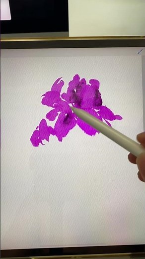 【iPad画画】Procreate iPad Drawing ✍️ WATERCOLOR FLOWER