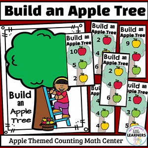 Build an Apple Tree Counting Math Activity