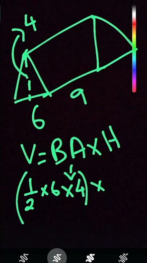 How to find Volume of a triangular prism #2025 #areaproblem #algebra #volume #surfacearea #maths