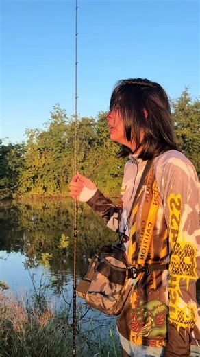 ออกหมานเช้า สติยังไม่ครบ🤣 #ผู้หญิงตกปลา #มือใหม่ตกปลา #ตกปลา #ตกปลาธรรมชาติ #ตกปลาช่อนข้างทาง
