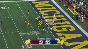 8 rushing touchdowns on the afternoon, the latest courtesy of Jasper Parker! 📺: BTN | Michigan Football