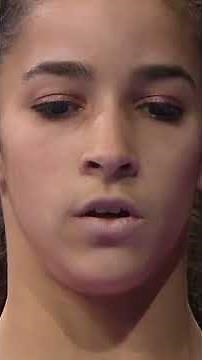 Aly Raisman (15 years old) on Balance Beam at the 2010 American Cup