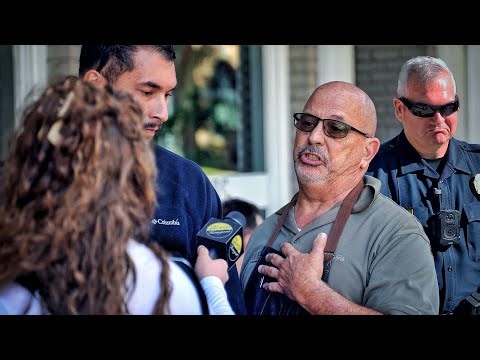 Libs Call COPS to BOOT ME from Public Sidewalk AGAIN