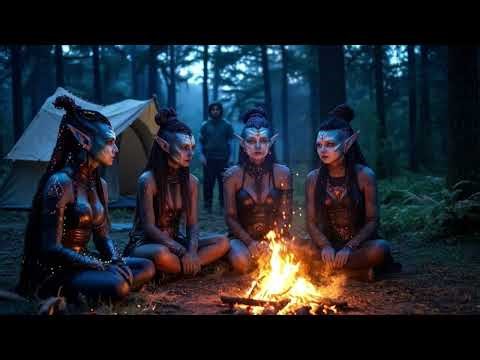 Flames in the Alien Forest