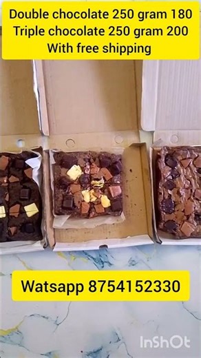 250 gram brownie offer 🫴🫴#dailyvlog #minivlog #tamil #trending #brownie