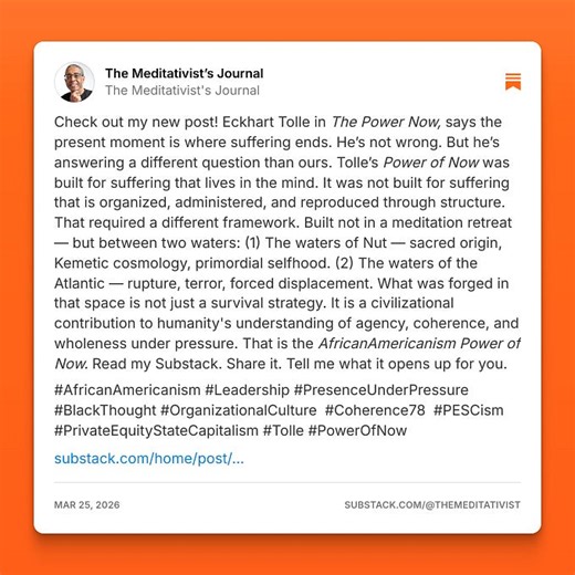 The Meditativist’s Journal (@themeditativist)