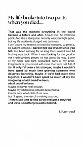 1M views · 6.5K reactions | I haven’t been myself since you’ve left… - J. Raymond BOOK: The Kindred Project: Vol. III #grievingprocess | J. Raymond | Facebook