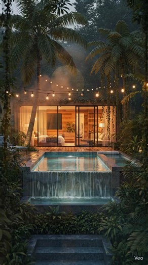 I built a secret underground mini bar in my backyard from scratch! 😳🍺