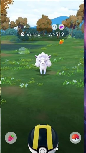 Ziemlich gutes Shiny Alola-Vulpix am Community Day! #pokemongo #shorts #viral