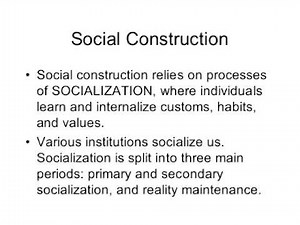 Social Construction of Gender Part 1