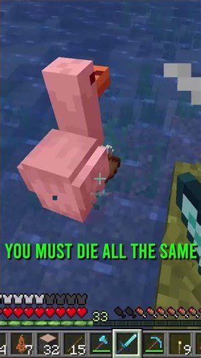 What the Duck?!?! #minecraft #minecraftshorts #minecraftmemes #gaming #moddedminecraft