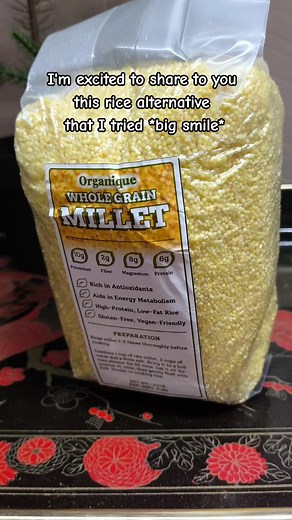 Prepare Whole Grain Millet Rice: Healthy Rice Alternative