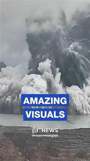 Stunning video of “minor” eruption at Taal Volcano