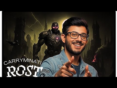 CarryMinati Ka Game Over? HarshXRage Ka Brutal Roast #carryminati #rostvideo