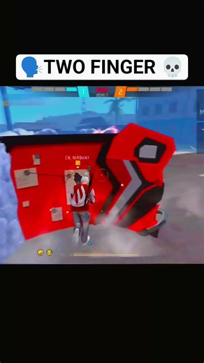 HAM TWO FINGER PLEYER HAI LALA #FFSHORTS VIDEO 1VS1 HEADSHORT VIDEO