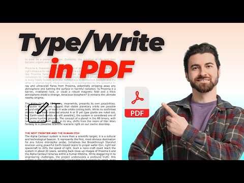 How to Type / Write on a PDF (2026 Guide) | Add Text, Fill & Edit Easily