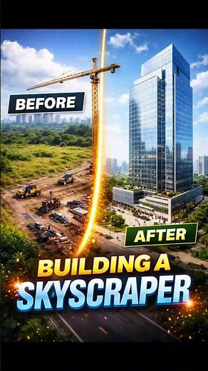 Corporate Office Tower Construction Timelapse | Skyscraper Build From Ground to Top