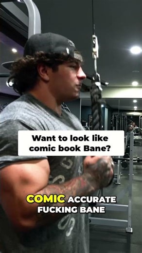 Get Big Like Comic Bane: Motivation for Your Goals #shorts