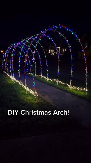 DIY Christmas Arch Decorations | PVC Pipe Arch Tutorial