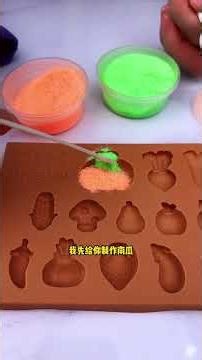 Jelly Sand Simulation Food Toy Jelly Sand Simulation Farm Handmade DIY Educational Toys Children