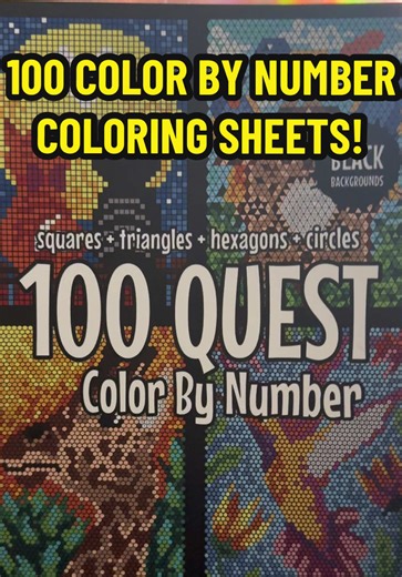 Color by number for adults!!! This book is filled with awesome color by number pages and I think it would be perfect for an older kid, as well!!! Click the orange shopping cart to get yours!!! Follow me for more shoppable videos like this one!!! #colorbynumber #colorbynumbers #coloring #coloringbook #coloringbookforadults