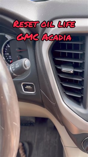 7.1K views · 76 reactions | Part of my YT how to videos where I show everything from complicated repairs to the super simple. 2019 GMC Acadia oil life life light display reset #mechanic #howto #oilchange | Carl's Garage | Facebook