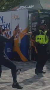 61K views · 2.9K reactions | An officer was seen showing off his bhangra dance moves with a group of volunteers at a Commonwealth Games warm-up event in Perry Barr.  https://bbc.in/3y2KyLp | BBC Birmingham | Facebook