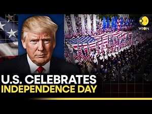 The US Celebrates Independence Day With A Fireworks Display | USA News LIVE | Trump LIVE
