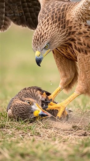Red-Tailed Hawk POV: The Perfect Hunt from the Sky 🦅 #shorts #wildlife#documentary#nature#animals