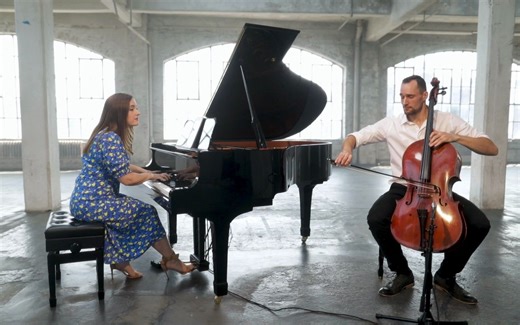 【Brooklyn Duo】 |  婚礼圣曲！你们最爱的这版《Canon in D》返场！-火力邪神-舒服-哔哩哔哩视频