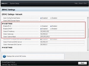 PowerEdge: How to configure iDRAC9 and Lifecycle Controller network settings