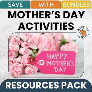 Mother's Day Activities - 100 Mothers Day Worksheets ELA Sub Plans Lessons Pack