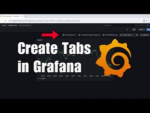 Grafana Tutorial: CREATE TABS with DASHBOARD LINKS (Step-by-Step)