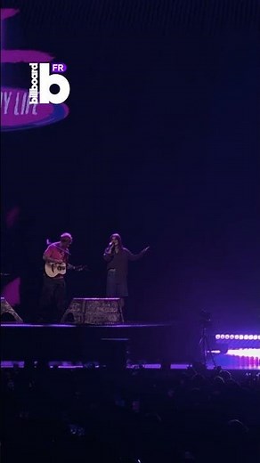Anouk from Star Academy joins Ed Sheeran on stage at the Zénith!